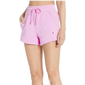 Bubblegum pink champion shorts
